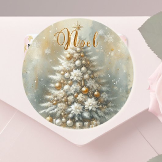 Noel Classic Round Sticker ラウンドシール