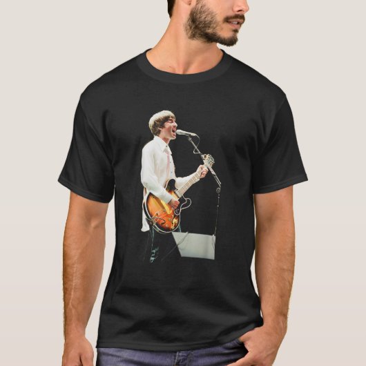 Noel Gallagher Oasis Singing Live at Balloch Castl Tシャツ (正面)