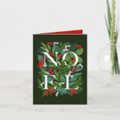 NOEL Greenery折り畳み写真 シーズンカード (正面)