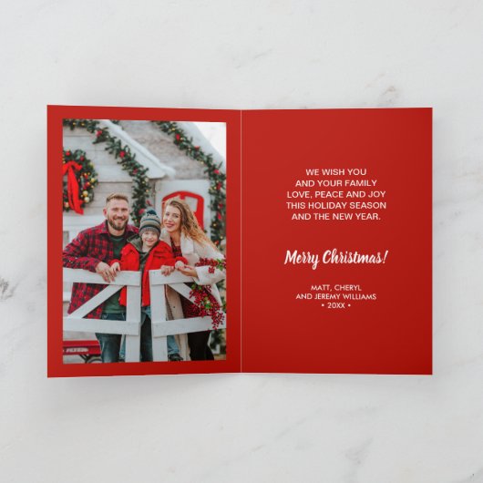 NOEL Greenery Beresの写真 カード (内部)