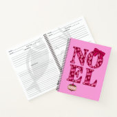 NOEL in Burgundy Christmas Treesレシピ ノートブック (内部)