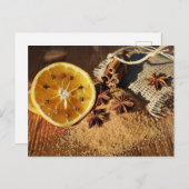 Noël orange cannelle ポストカード (正面/裏面)