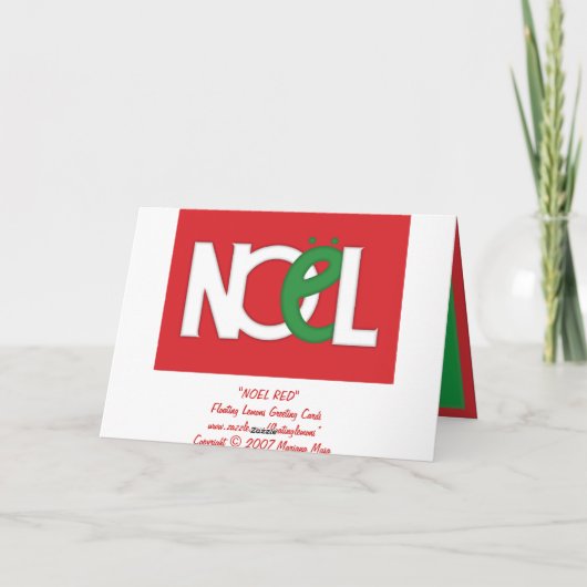 NOEL Red Card シーズンカード (裏面)