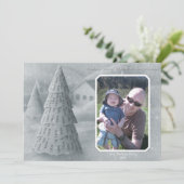 Noel Treeフォトカードブルー シーズンカード (スタンド正面)