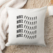 Noel Typography クッション (ブランケット)
