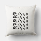 Noel Typography クッション (裏面)