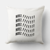 Noel Typography クッション (正面)