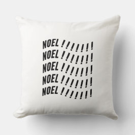 Noel Typography クッション