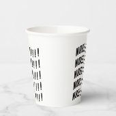 Noel Typography 紙コップ (左)