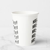 Noel Typography 紙コップ (右)