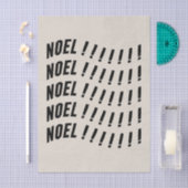 Noel Typography 薄葉紙 (クラフト)