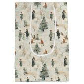 Noelivio – Künstlerische Weihnachtswelten (35/68) ミディアムペーパーバッグ (裏面)