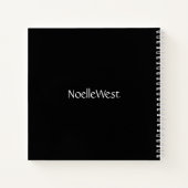 NoelleWestドットグリッドジャーナル ノートブック (裏面)