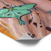 Noemi Halloween witch by Renee L. Lavoie ポスター (角)