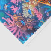 Noen明るい色のウミガメのデコパージュ 薄葉紙 (詳細)