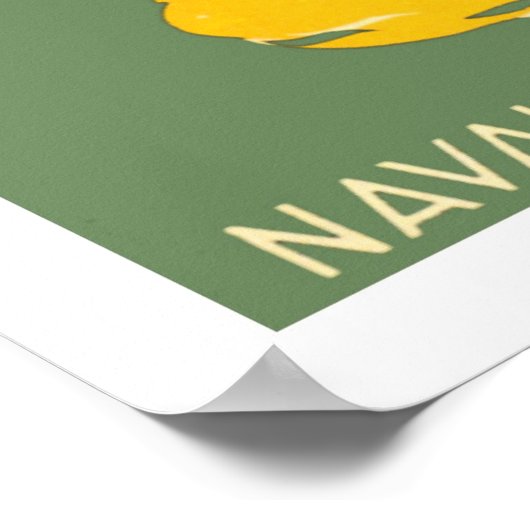 NoEnemyサブWWII 1942 WPA ポスター (角)