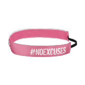 #NOEXCUSESやる気を起こさせるフィットネスなし アスレチックヘッドバンド (右)