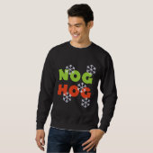 Nog HogホリデーTシャツとギフト スウェットシャツ (正面フル)