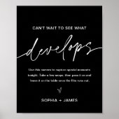 NOIRが何が兆候を示すかを見るのを待てない ポスター (正面)