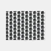 Noirフィルム フリースブランケット (正面(横))