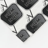 Noirフィルム フリースブランケット (角)