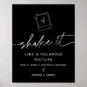 NOIRフォトゲストブックサイン ポスター (正面)