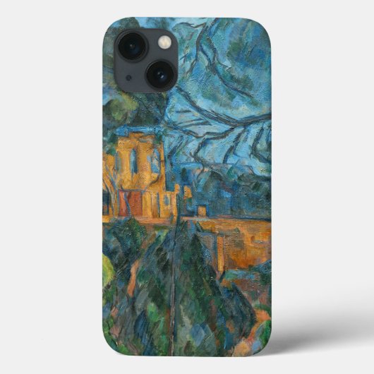 Noirポールセザンヌ|の館1900-04年(canvaの油 Case-Mate iPhoneケース (裏面)