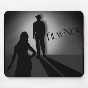 noirヴィンテージのクラシックなフィルム マウスパッド