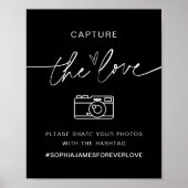 NOIR愛のハッシュタグ結婚のサインを捉える ポスター (正面)