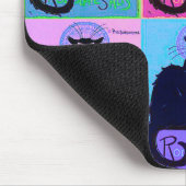 Noir雑談(黒猫) マウスパッド (コーナー)