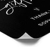 NOIR カード＆ギフト ウェディングサイン ポスター (角)