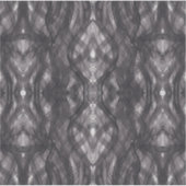 Noir Black Abstract Watercolor Art  シール (正面)