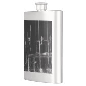 noir et blanc photo abstraite フラスク (左)