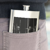 noir et blanc photo abstraite フラスク (インサイチュ)