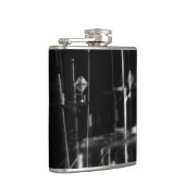 noir et blanc photo abstraite フラスク (右)