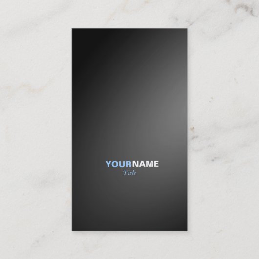 Noir Groupon 名刺 (正面)