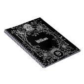 Noir Nights Notebook - Dark Gothic Journal ノートブック (右側)