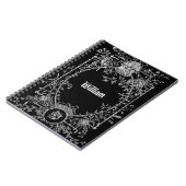 Noir Nights Notebook - Dark Gothic Journal ノートブック (左側)