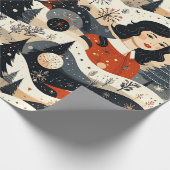 Noir Noël ラッピングペーパー (角)