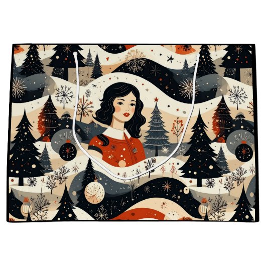 Noir Noël ラージペーパーバッグ (正面)