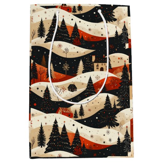 Noir Noël - House ミディアムペーパーバッグ (正面)