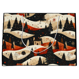 Noir Noël - House ラージペーパーバッグ