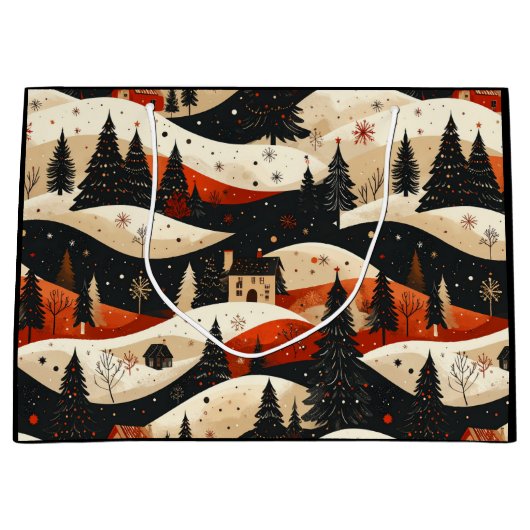 Noir Noël - House ラージペーパーバッグ (正面)