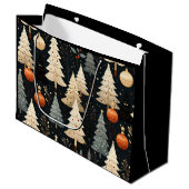 Noir Noël tree ラージペーパーバッグ (正面アングル)
