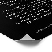 NOIR Take Action'結婚's I Spy Sign ポスター (角)