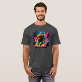 Noir Vibes:ダークエレガンスTシャツ Tシャツ (正面フル)