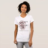 Noireのジプシーのロゴ Tシャツ (正面フル)