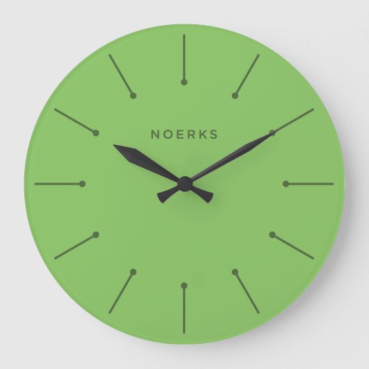 Noirva Minimal Clock ラージ壁時計 (正面)