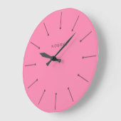 Noirva Minimal Clock ラージ壁時計 (傾斜)