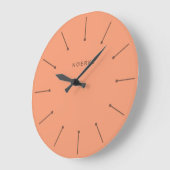 Noirva Minimal Clock ラージ壁時計 (傾斜)